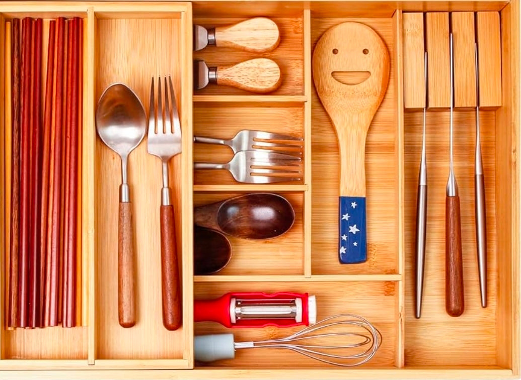 Organizador Ajustable de Cajones – Orden Perfecto en Minutos